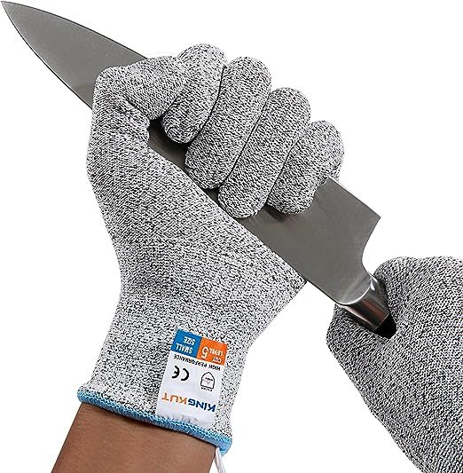 KingKut Cut Resistant Gloves, Kitchen Cutting Gloves, Professional Cut Gloves for Oyster Shucking... | Amazon (US)