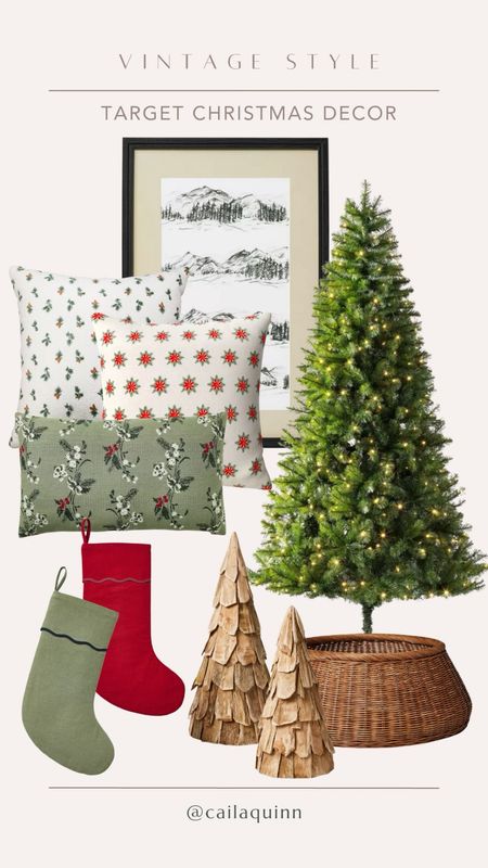 Target Christmas Decor: Vintage Style

#LTKHoliday #LTKSeasonal #LTKhome