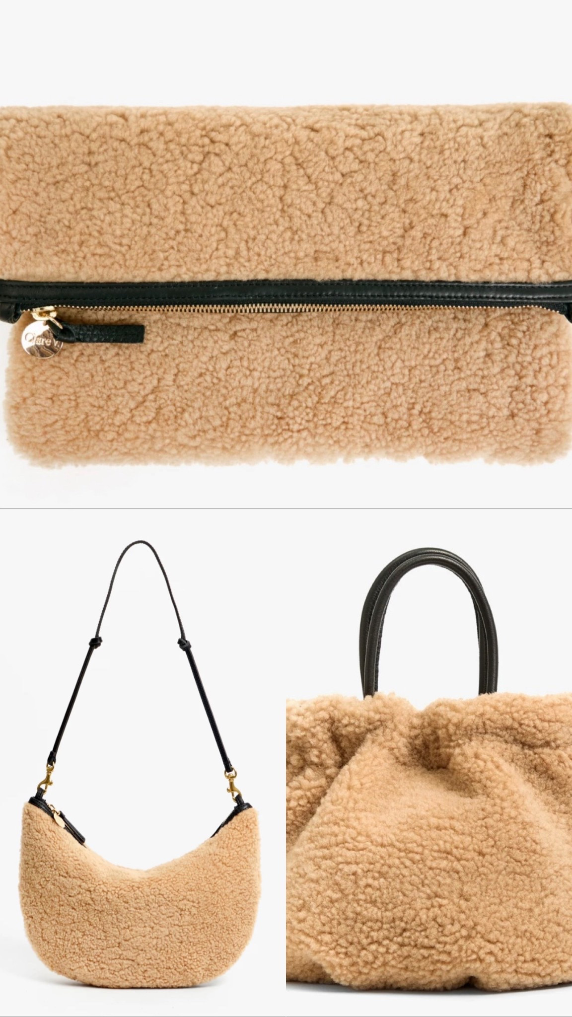 Shearling bags I'm loving 

#LTKSeasonal #LTKItBag #LTKGiftGuide