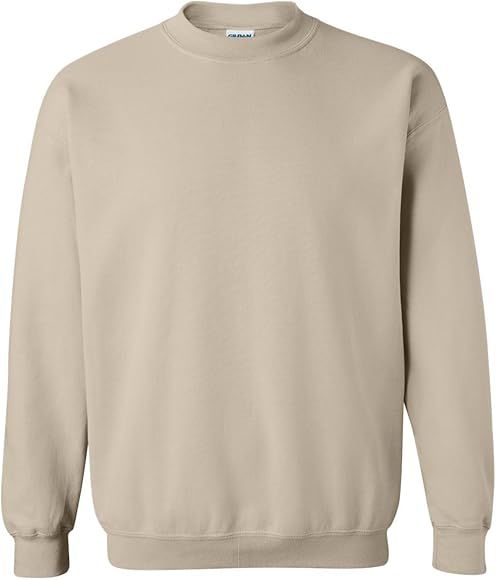 Gildan Men's Fleece Crewneck Sweatshirt, Style G18000 | Amazon (US)