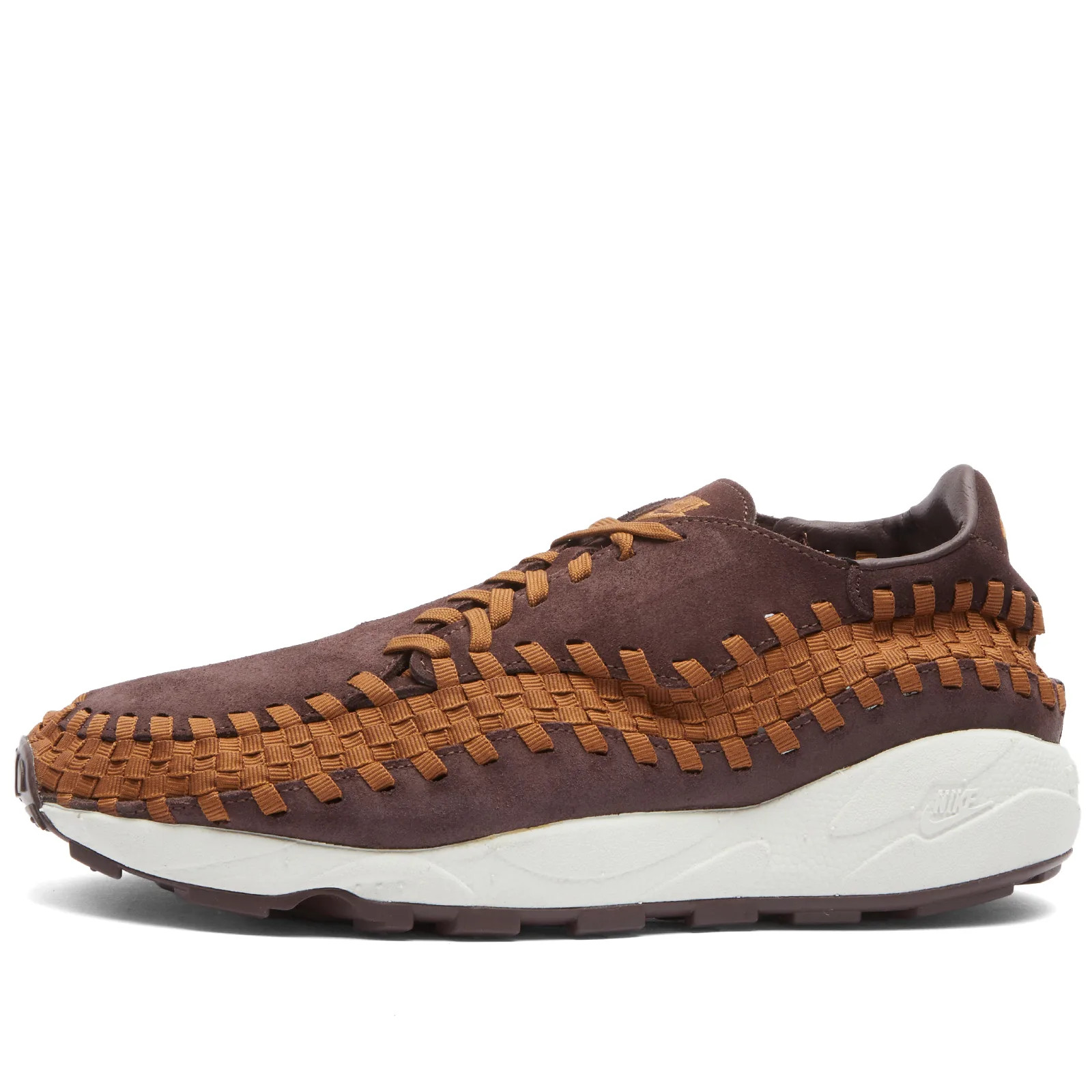 Nike Air Footscape Woven Sneakers in Earth/British Tan/Phantom, Size UK 10 | END. Clothing