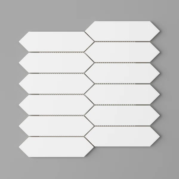 1" x 6" Picket Mosaic Wall and Backsplash Tile | Wayfair North America