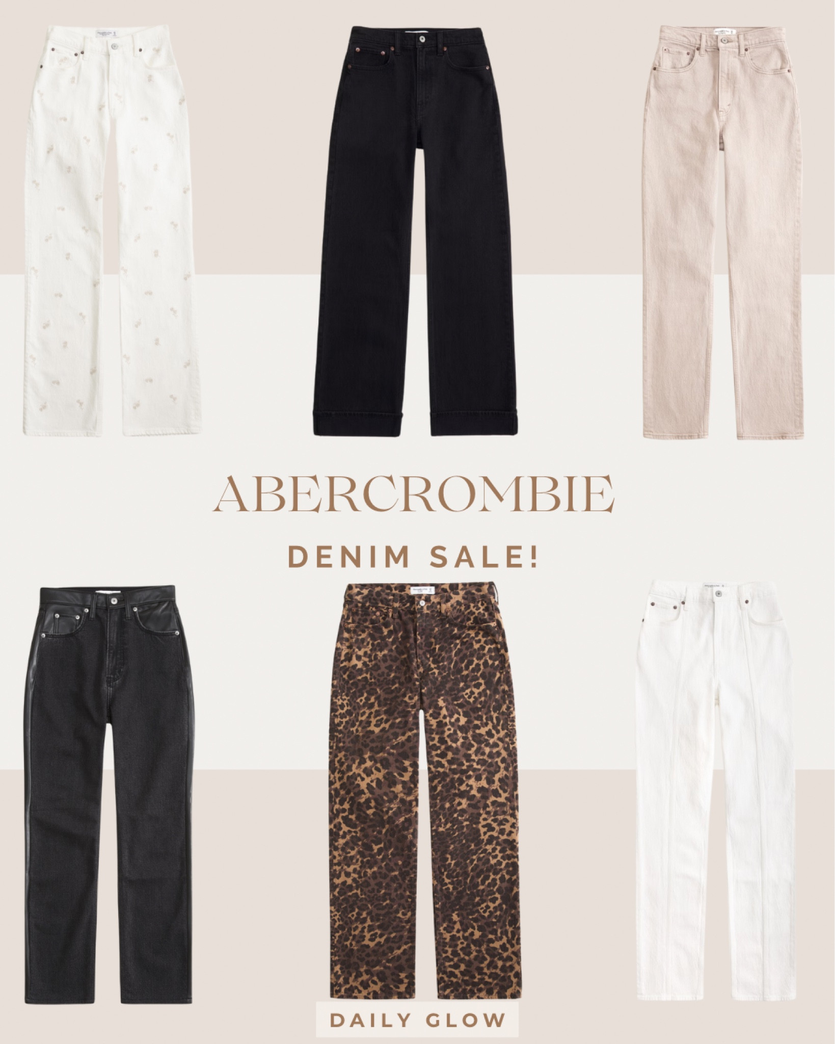 Abercrombie & Fitch semi-annual denim sale! These are some of my favorite jeans! 25% off all jeans + stackable 15% off with code DENIMAF. 

Abercrombie and fitch jeans, Abercrombie and fitch denim sale, favorite jeans, denim, womens jeans, Denim sale, jeans 


#LTKxAF #LTKFindsUnder100 #LTKSaleAlert