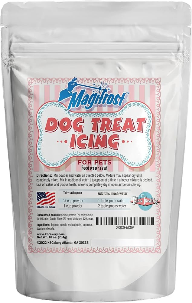 Magifrost Icing for Dog Treats - Create Vibrantly and Dog-Safe Delights | Made in The U.S.A. | Si... | Amazon (US)
