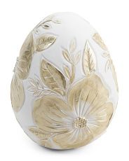 Floral Embossed Egg Decor | Marshalls