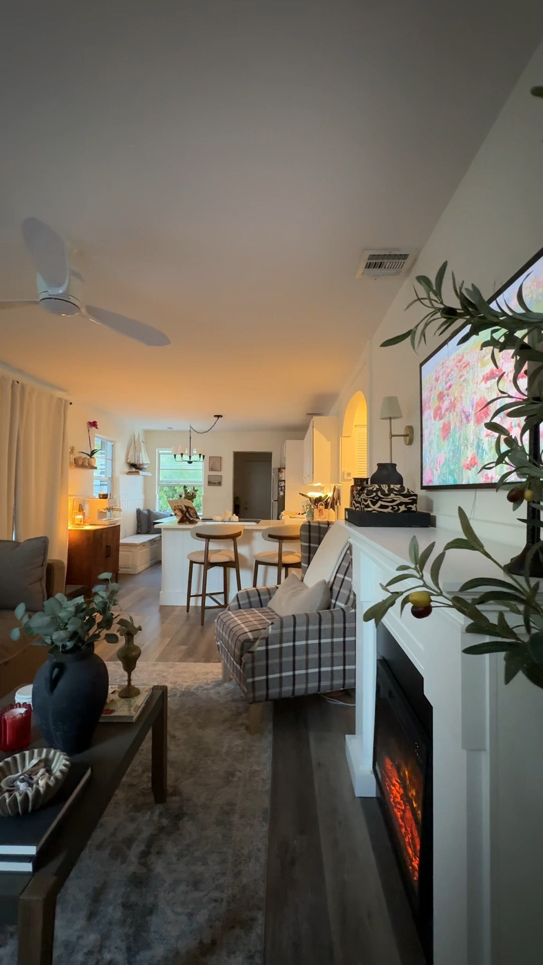 Our home then and now 🏡❤️ it’s giving cozy costal 

#LTKHome