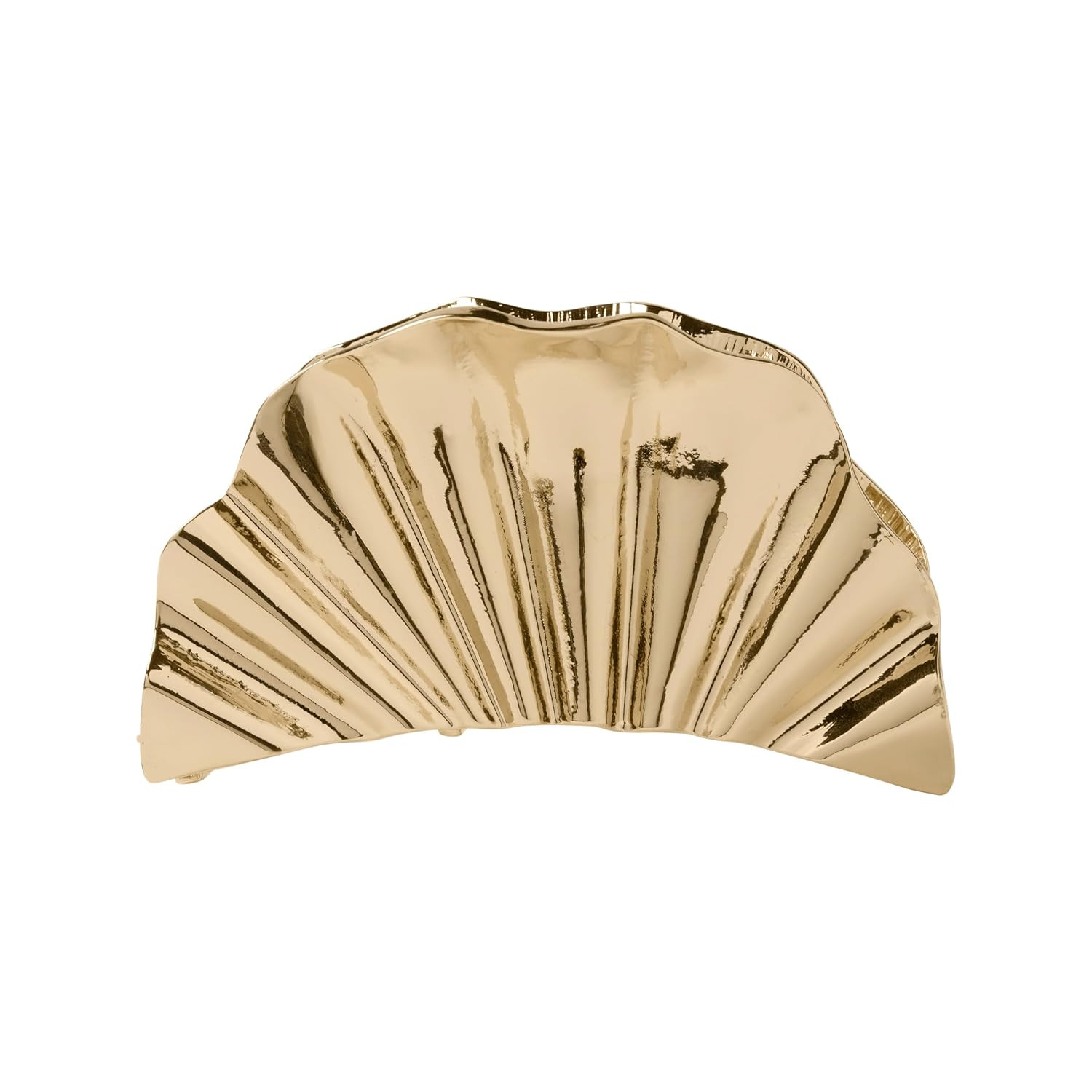 The Hair Edit Golden Hour Claw Clip, Elevated Metal Gold Claw Clip for Women, Elegant Hair Accessory All Hair Types, Jewelry for Hair, Strong Non-Slip Grip Clip for Updos, Half-Ups, & French Twists | Amazon (US)