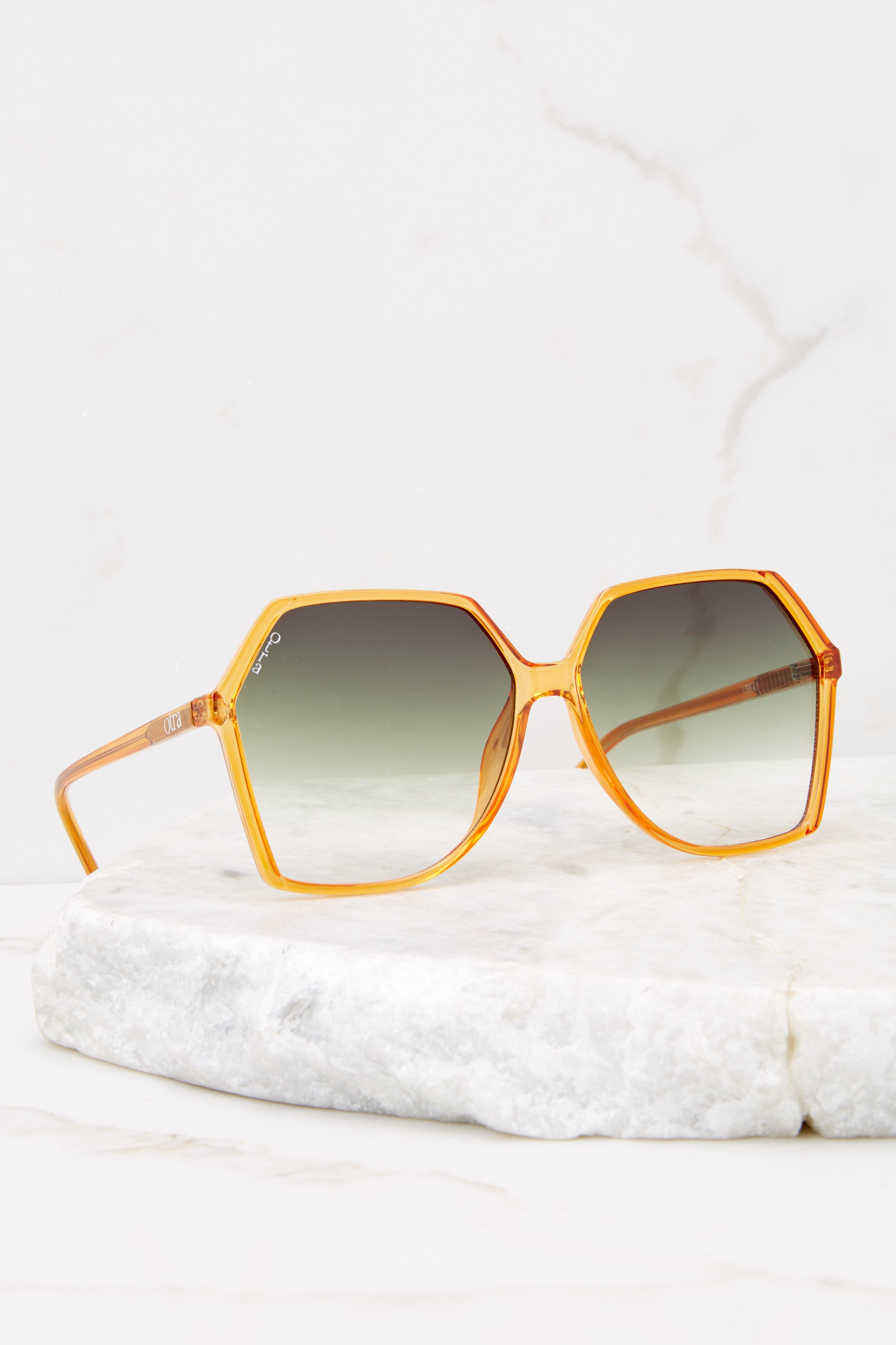 Virgo Gold Sunglasses | Red Dress 