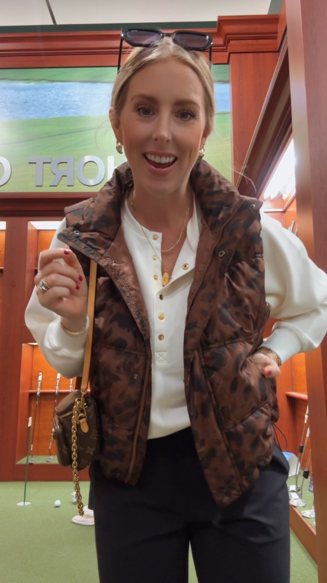 Outfit of the day! Old navy leopard vest, Walmart scuba Henley 

Small in all!

#LTKFindsUnder50 #LTKSaleAlert #LTKStyleTip