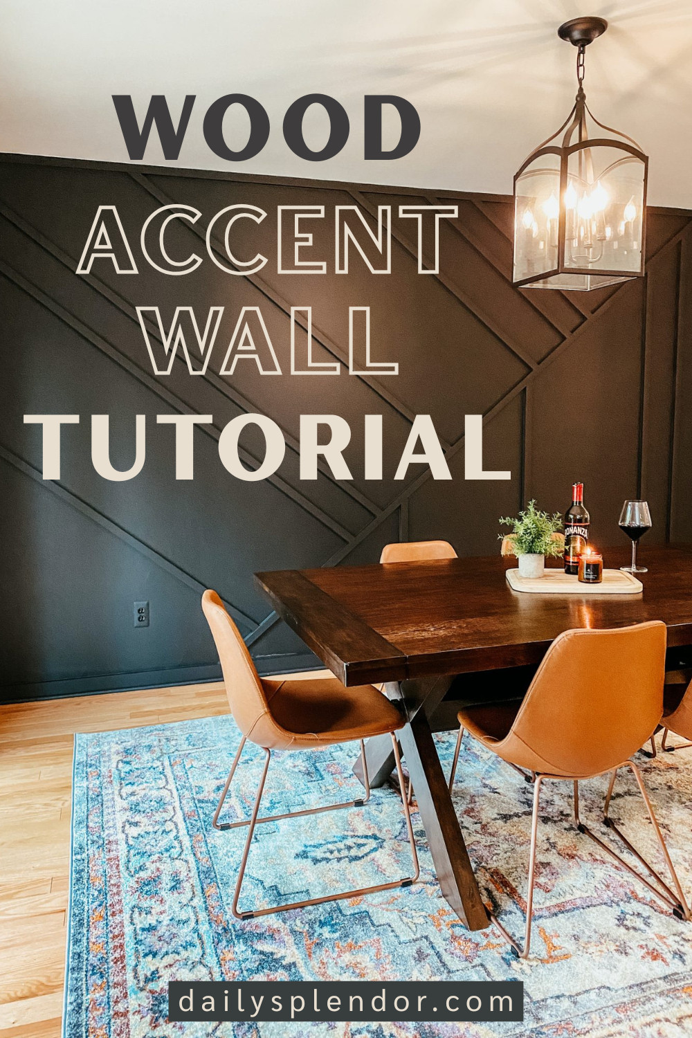 This large wall in our dining room was a spot I could never decide what to do with...until we decided on a wood accent wall. This is one of my favorite DIY projects to date! See exactly how we did it on the blog (link in bio!)

#accentwall #modernwall #woodaccentwall #DIY #diningroom #homedesign #homestyling #modernhome #trendyhome #interiordesign

#LTKHome