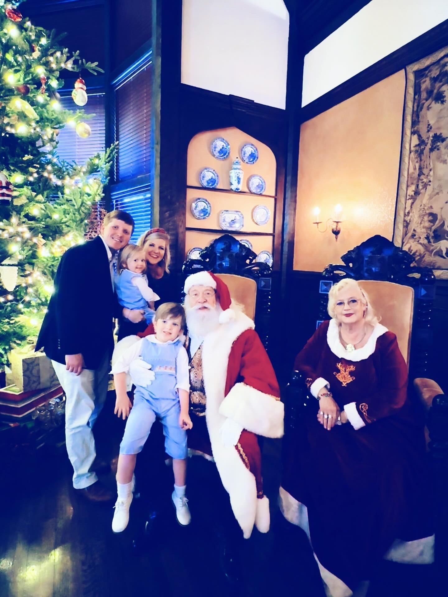 Santa Claus is coming to town!! 🎅🏻🛷🦌🎄 We had such a wonderful time at the annual Biltmore Forest Country Club 🏔️⛳️ Santa Brunch 🍽️🍪 on this chilly ❄️ December Sunday with my sweet parents ❤️ and made the most precious Christmas time memories 🫶🏽 - getting to meet Santa Claus and Mrs. Claus 🤶🏻, decorate gingerbread cookies 🍫🍬, and have the yummiest meal all merry and bright!! 🌲🌟 And so cool because this is the same Santa Claus brunch that my parents and grandparents always took us to growing up… and so full circle ⭕️ now getting to bring my own little ones to such a magical 🪄 place during this most wonderful time of the year!! 🕯️✨ Our hearts and hands are so full of blessings and so grateful to the Lord this merry time of year!! ❤️💚 #santabrunch #bfcc #biltmoreforestcountryclub #biltmoreforestsantabrunch #santabrunch2025 #christmastraditions #magicalmemories #christmasmagic 

| Motherhood | Stay at Home Mom | Joyful Motherhood | Faith | Baby and Toddler Days | Boy Mama x 2 | SAHM | These are the Days | Full Hands Fuller Hearts | December Memories | Holiday Season with Littles | Christmas with Littles | Christmas Traditions | The Most Wonderful Time of the Year | Christmas Season | Brunch with Santa | Santa Visit 2025 | Family Christmas Traditions | Biltmore Forest Country Club Santa Brunch | BFCC 

…

#emilysayswes #judsoncarpentermabry #levirhettmabry #familyoffour #mommyblogger #stayathomemommy #boymamax2 #mommyblogger #sahm #thesearethedays #decembermemories #christmastime #LTKChristmas #LTKHoliday #LTKfamily #LTKBaby #LTKToddler @shop.ltk

#LTKHoliday #LTKKids #LTKmomlife