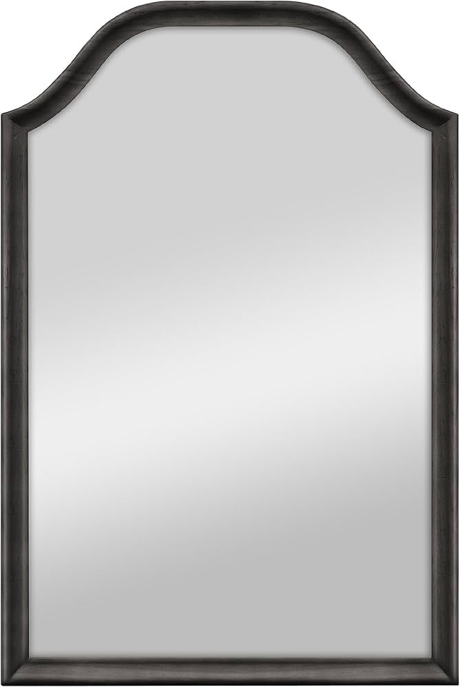 MCS Master & Co. Wood Arched Wall Mirror, Minimalist Decor Rectangle Mirror with Arched Top for E... | Amazon (US)