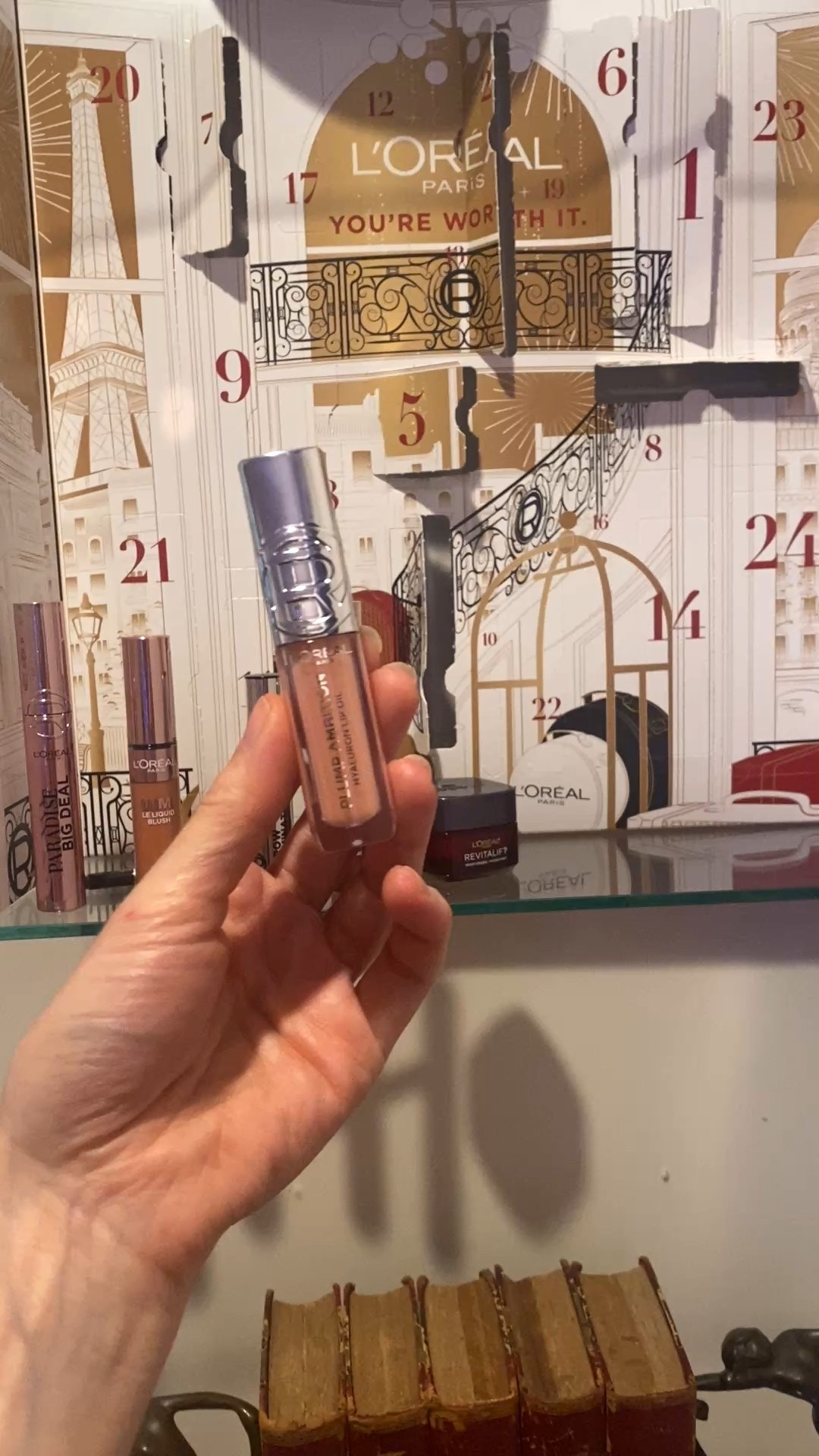 L’Oreal Paris Beauty Advent Calendar Day 7: Plump Ambition Hyaluron Lip Oil #AmazonBeauty 

#LTKFindsUnder50 #LTKBeauty #LTKGiftGuide