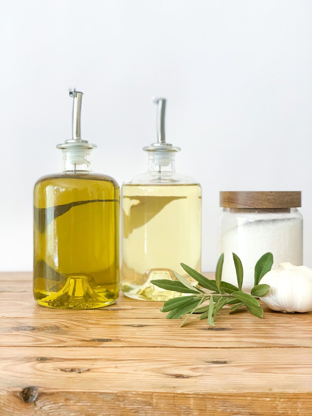 Glass Bottles Olive Oil/vinegar Pourer Storage Bottle 200ml  - Etsy | Etsy (US)