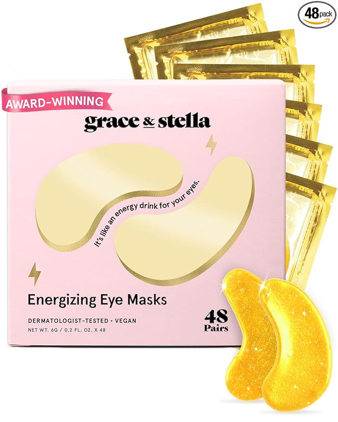 grace & stella Award Winning Under Eye Mask - Travel Essentials - Birthday Gifts for Women - Gel ... | Amazon (US)