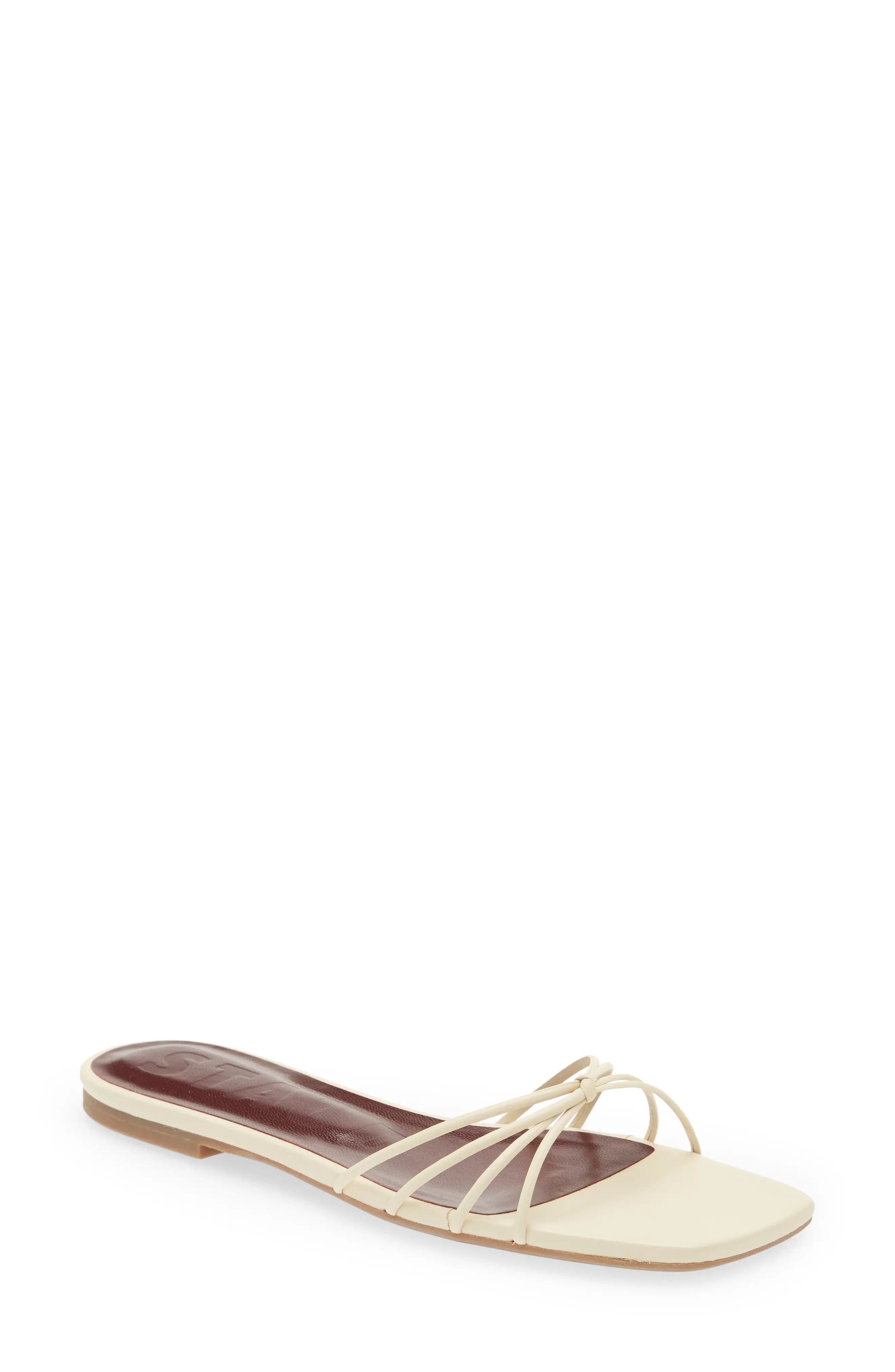 STAUD Pippa Slide Sandal in Cream at Nordstrom, Size 10Us | Nordstrom