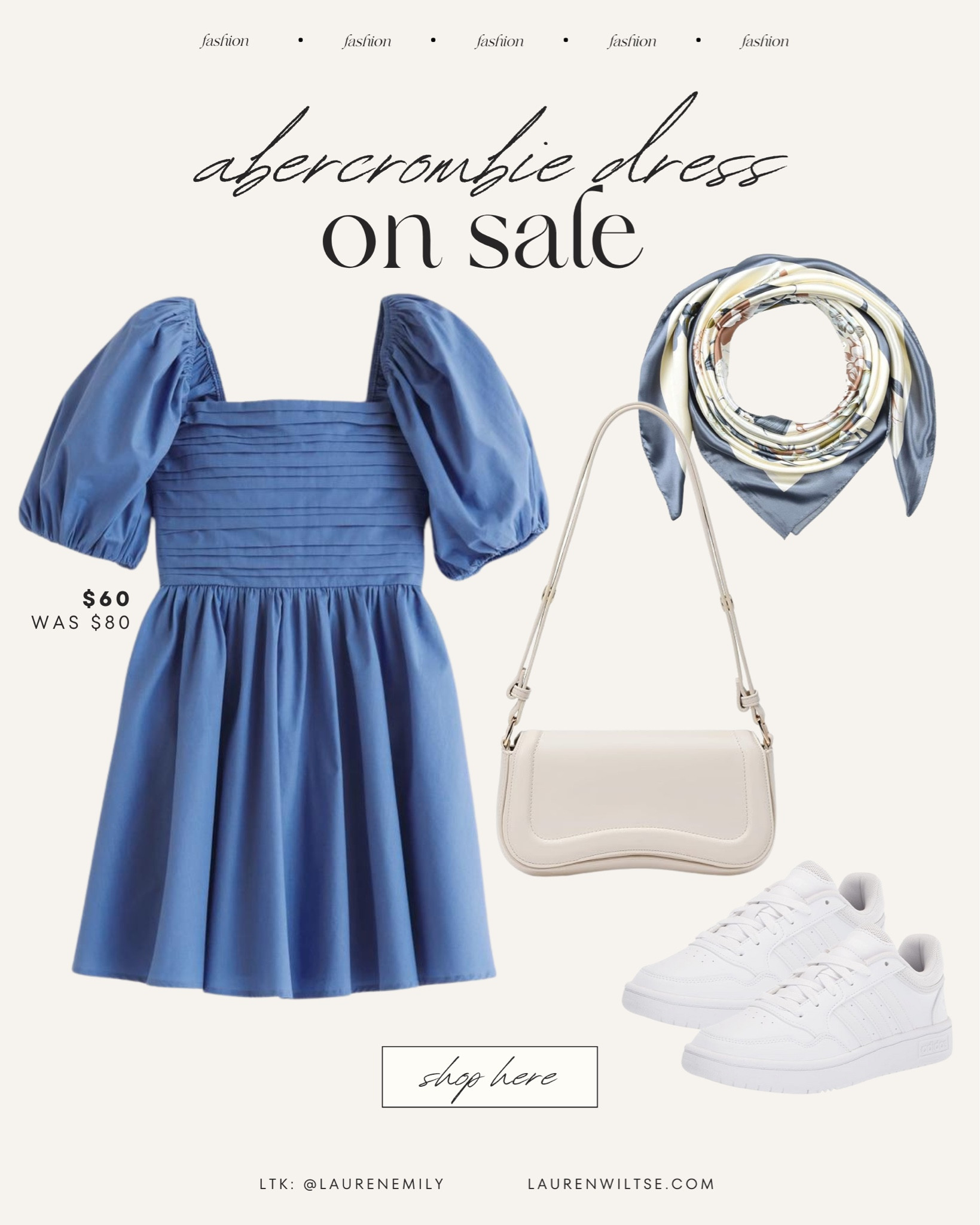 Stylish and Versatile: My Favorite Abercrombie Sundress is currently on sale for just $64 (down from $80)! This is a perfect opportunity to grab a versatile piece that you can wear throughout summer and fall. It comes in three beautiful colors, making it easy to find one that suits your style. Abercronbie's pieces are high quality and always last so long! I have this dress in another pattern and in a long version!

 This look is so with white sneakers - both playful and stylish! I also found an affordable bag + scarf that would so cute tied around your neck, in your hair, or on your bag. The perfect errand or dinner date night look!

fashion, clothing, Abercrombie, sundress, outfit of the day, outfit idea, on sale, fashion finds, fashion look

#LTKSaleAlert
