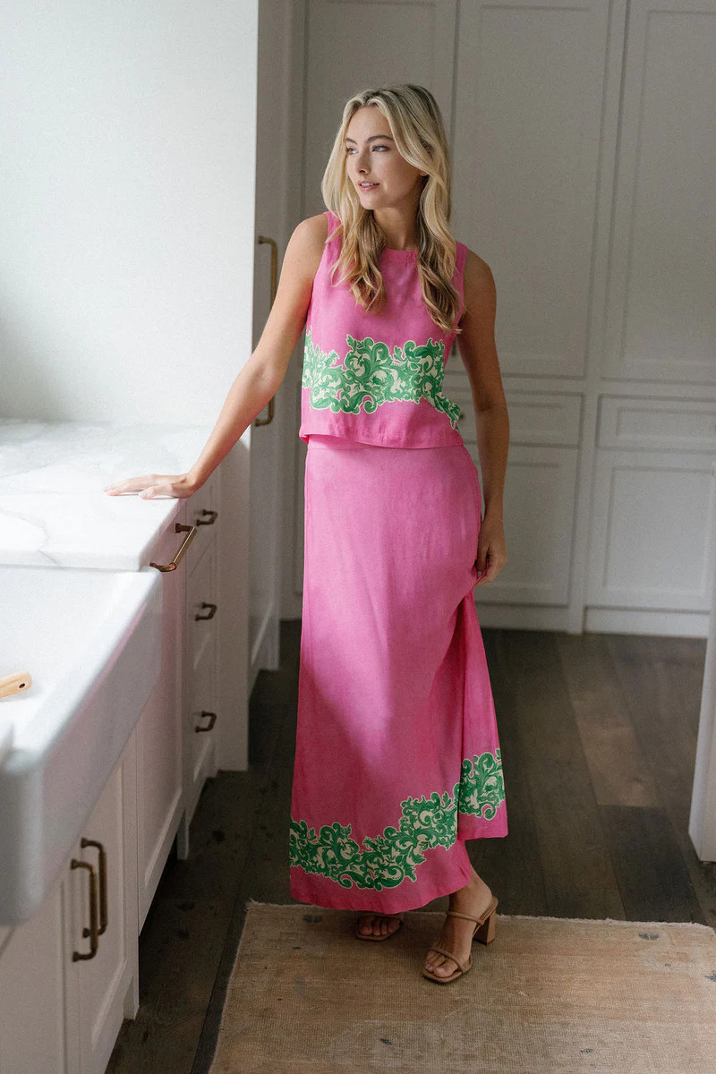 Summer Lattice Tiffany Skirt | Briton Court
