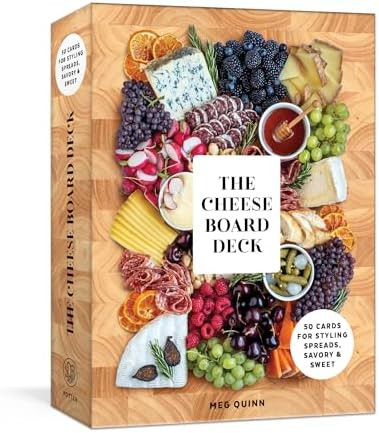 The Cheese Board Deck: 50 Cards for Styling Spreads, Savory and Sweet      Cards – Illustrated,... | Amazon (US)
