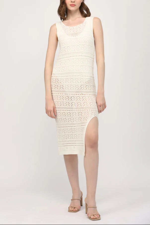 Julie Tank Cover UP Midi Sweater Dress | MTT Collective