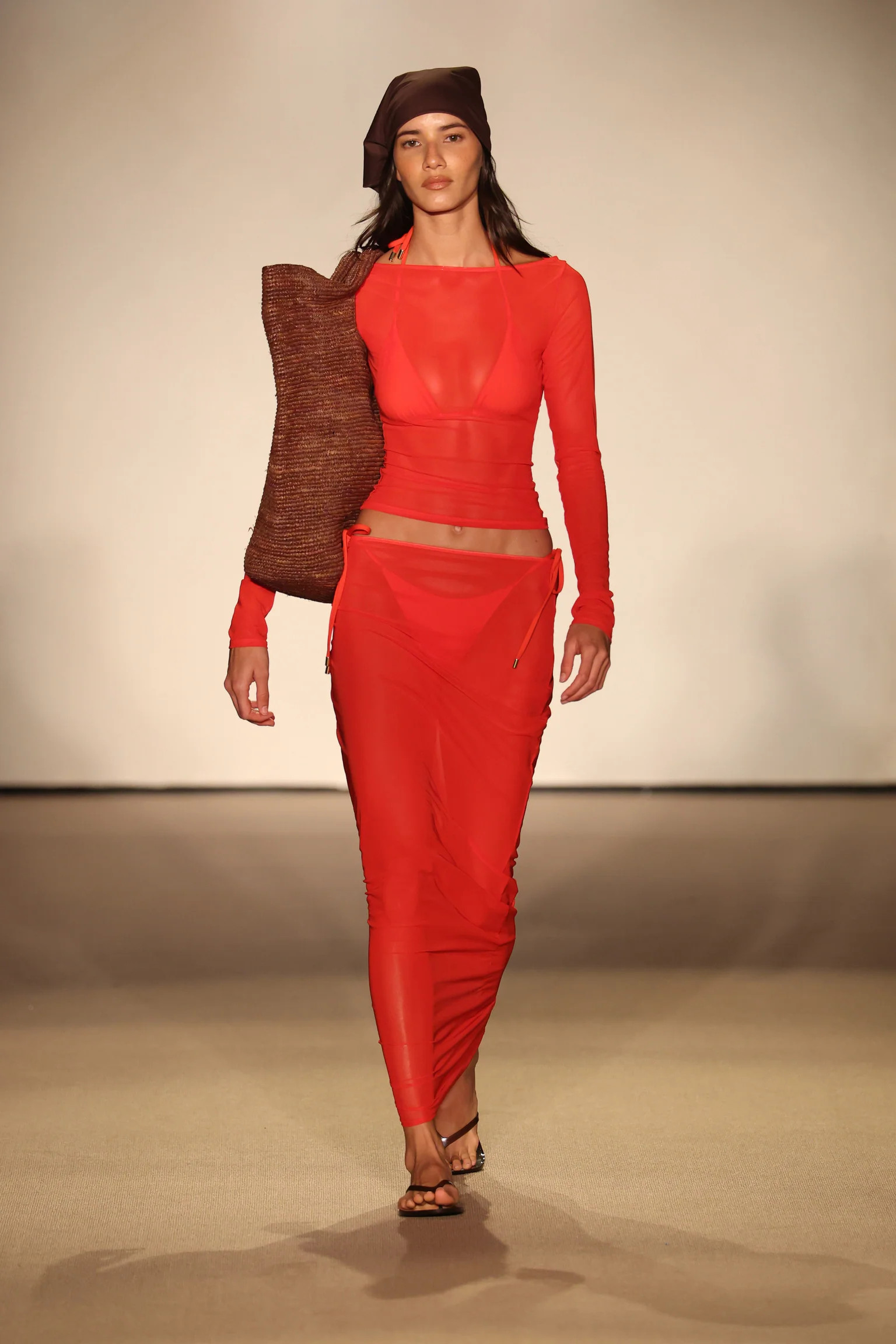 Fontelina Skirt - Chili Pepper | Monday Swimwear