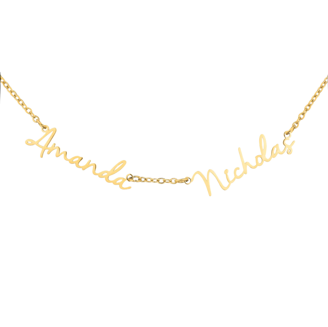 Fairy Multiple Name Necklace | Add Up to 4 Names | Mint & Lily