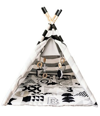 Wonder & Wise by AsweetsABC Striped Activity Teepee Play Tent | Dillard's