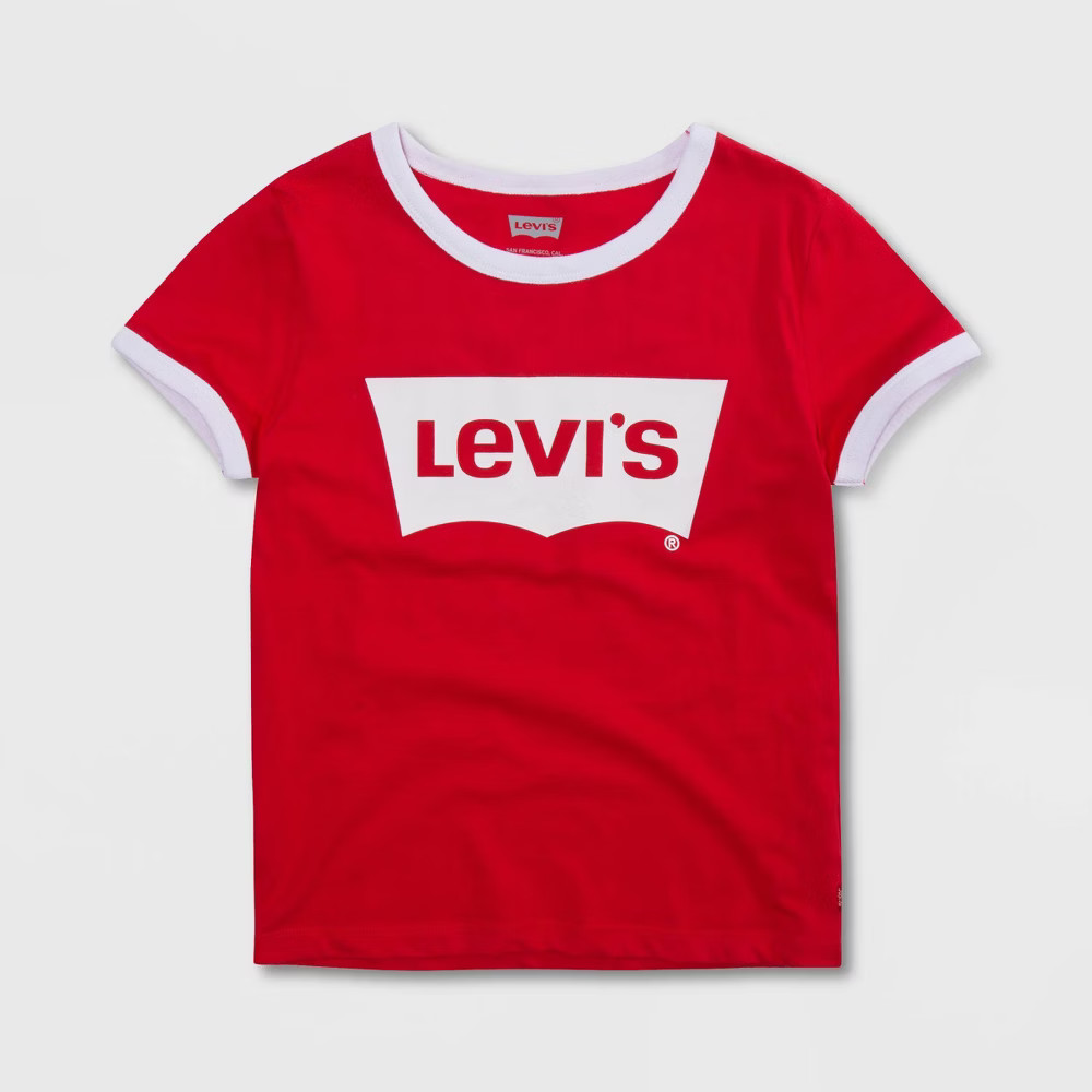 evi's® Girs' Short Seeve Oversized Batwing Graphic T-Shirt - | Target