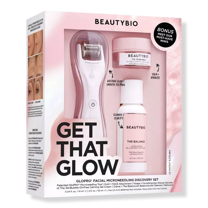 Get That Glow GloPRO Facial Microneedling Discovery Set | Ulta