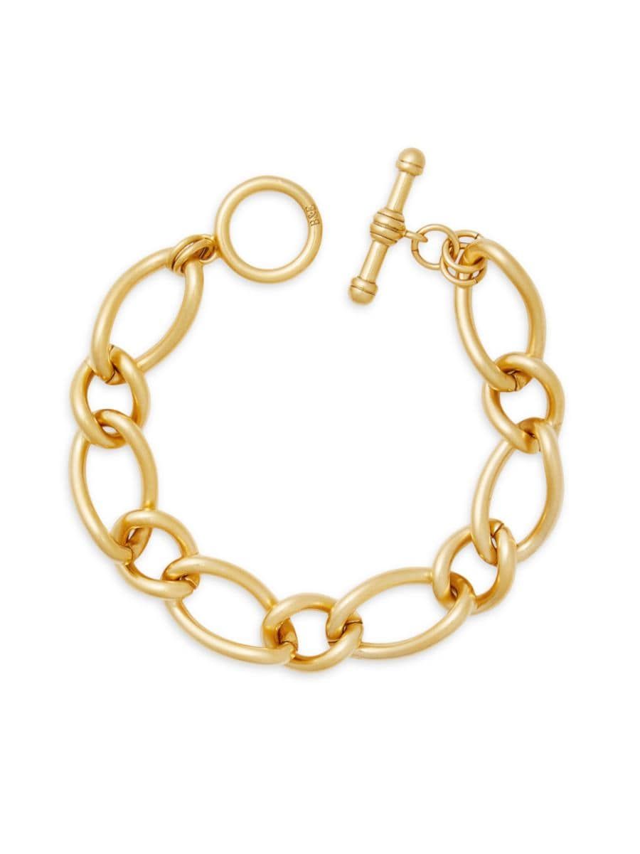 Mabel 24K-Gold-Plated Chain Bracelet | Saks Fifth Avenue