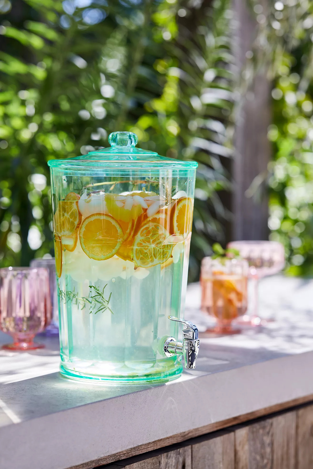Lucia Acrylic Beverage Dispenser | Anthropologie (US)