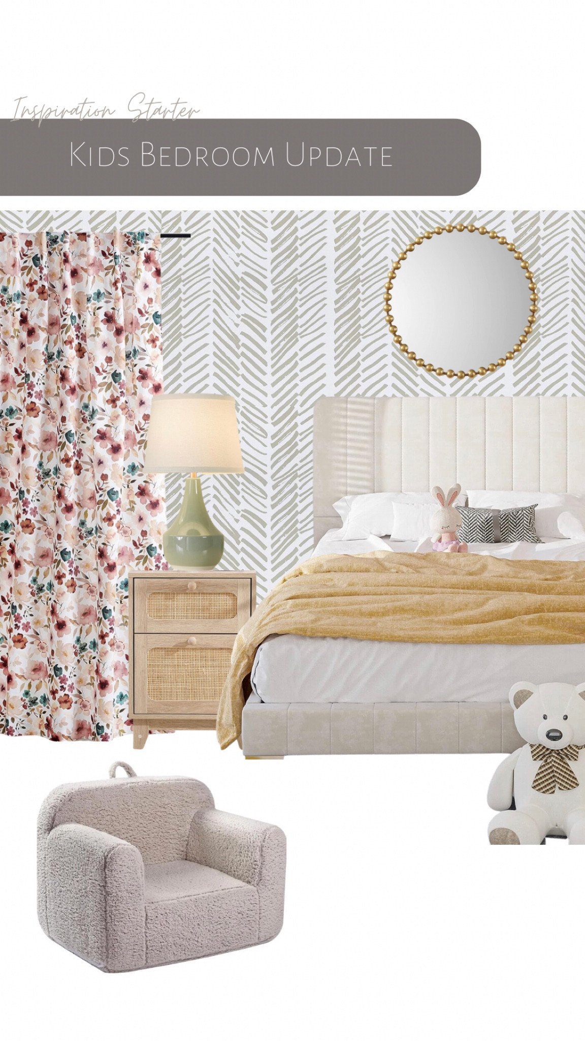 Found these fun curtains and decided to play around with a kids space that could go with them! All from Amazon 💕

#LTKhome