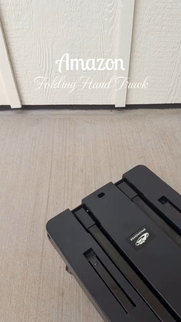 Get ready to make moving heavy items a breeze with this sturdy folding hand truck! Perfect for travel, shopping, or even office use.

#LTKSeasonal #LTKSaleAlert