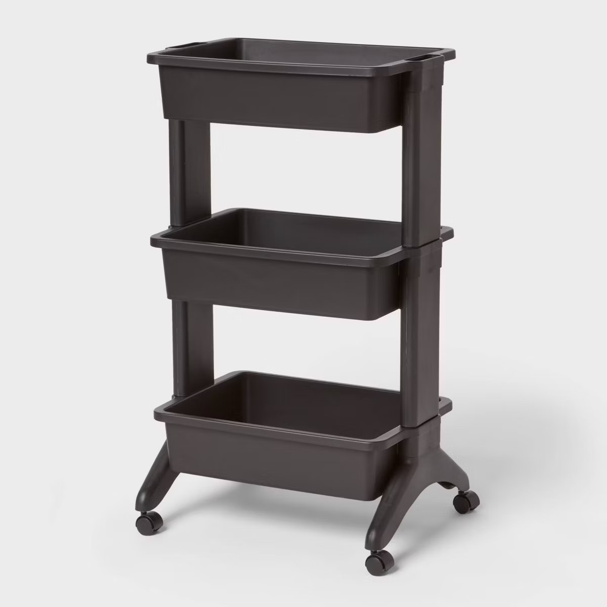 3 Tier Utility Cart Black - Brightroom™ | Target