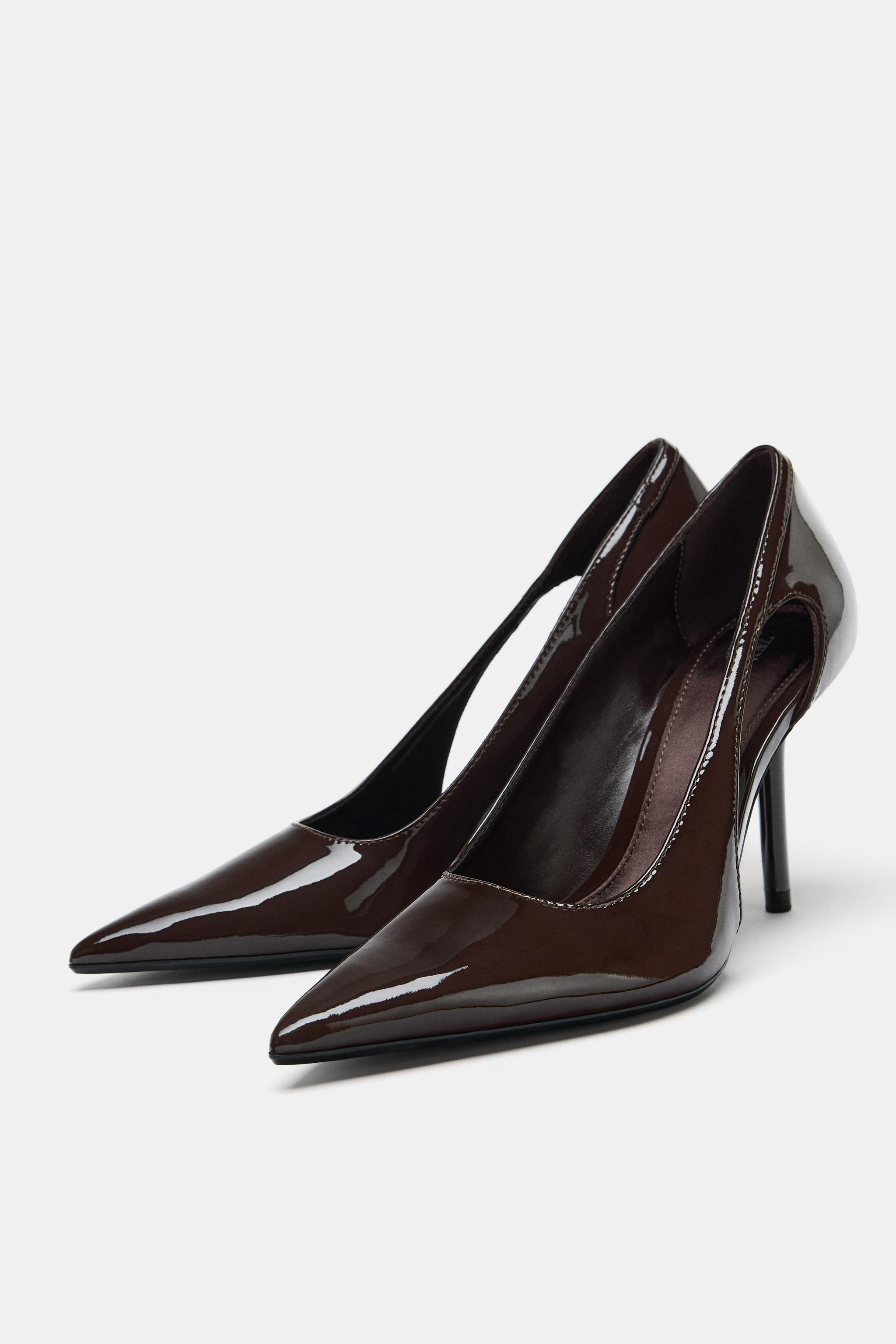 HEELS WITH SIDE OPENINGS | Zara US