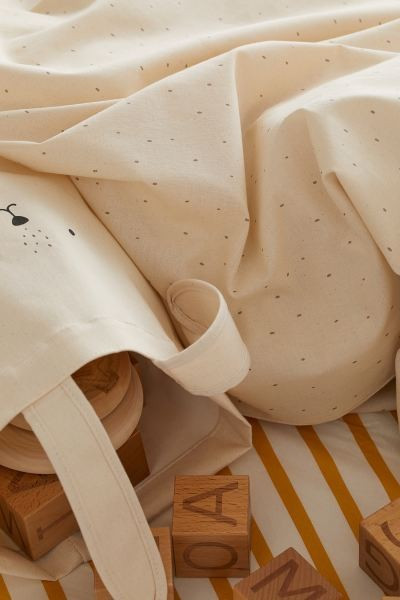 Patterned Twin Duvet Cover Set | H&M (US + CA)