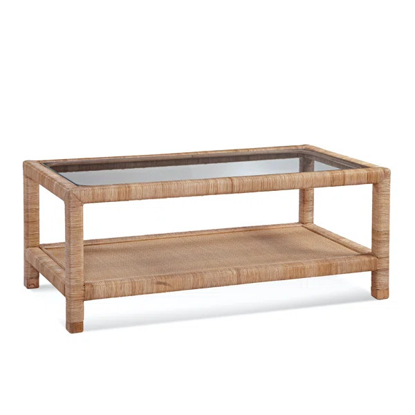 Pine Isle Glass Top Coffee Table | Wayfair North America