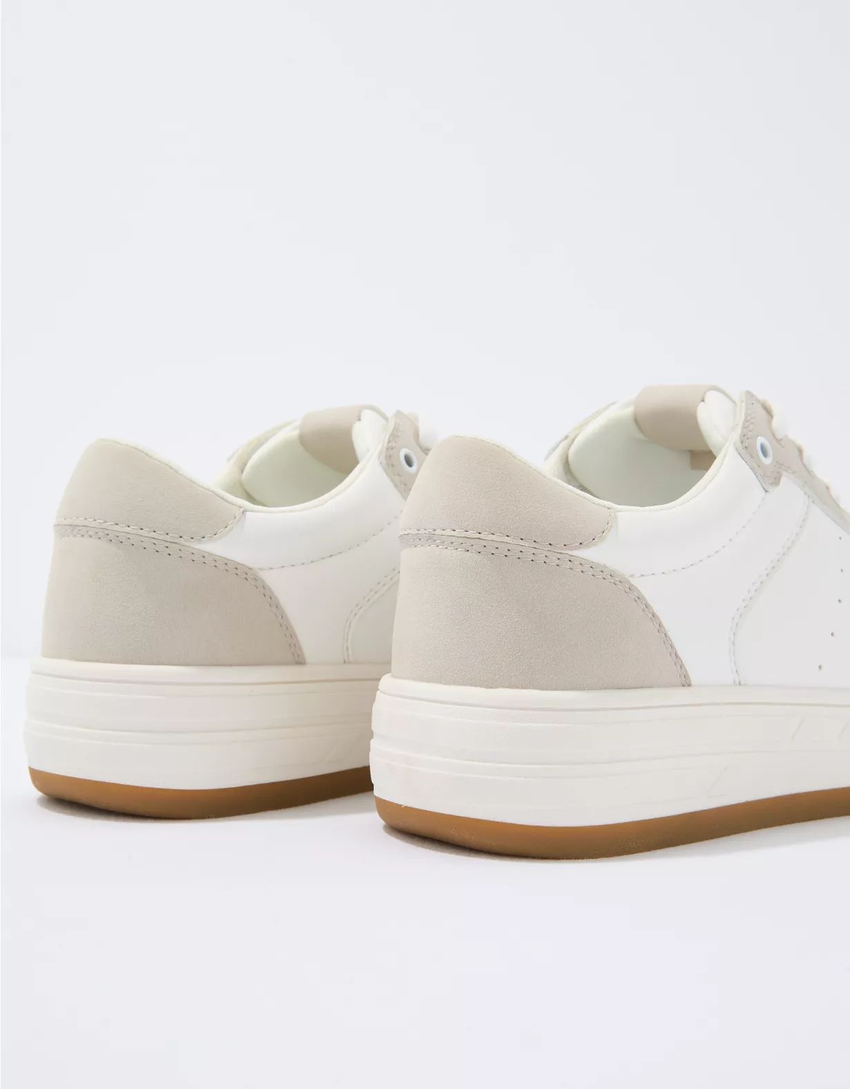 AE Embroidered Platform Sneaker | American Eagle Outfitters (US & CA)
