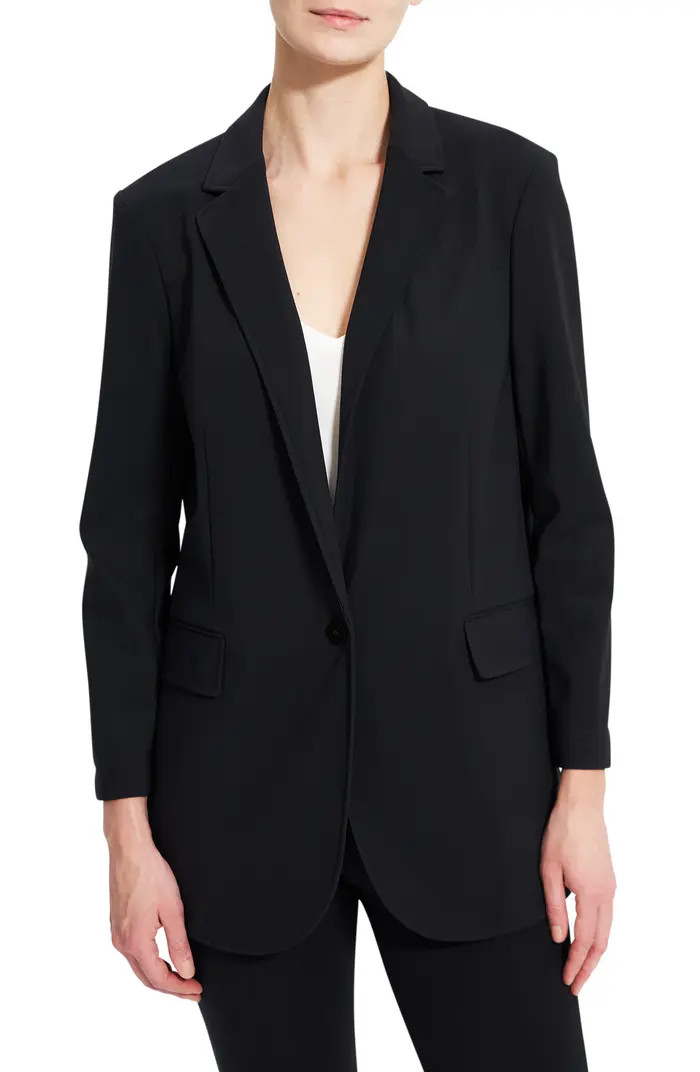 Casual One-Button Blazer | Nordstrom
