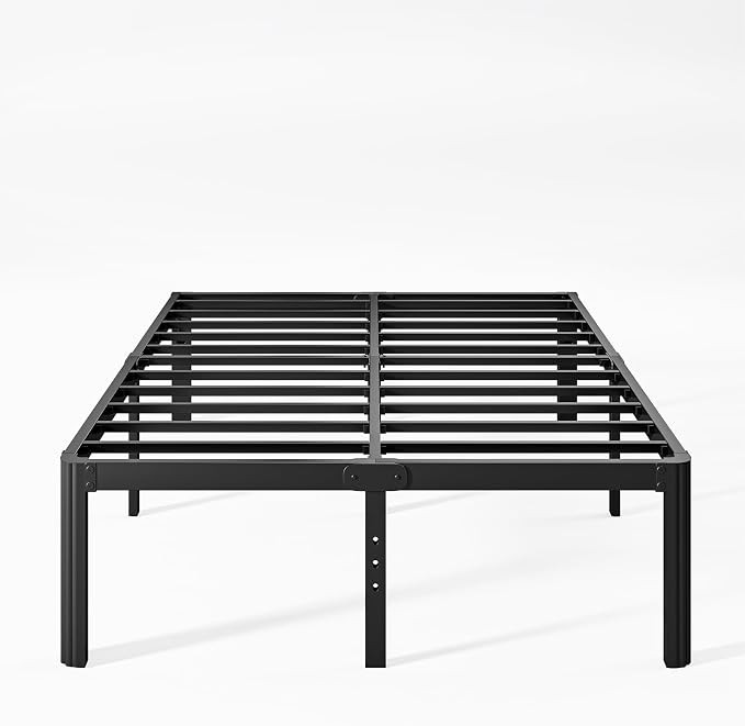 KERAMIK 16 Inch High Queen Bed Frame No Box Spring Needed, Platform Bed Frame Queen Size Metal wi... | Amazon (US)