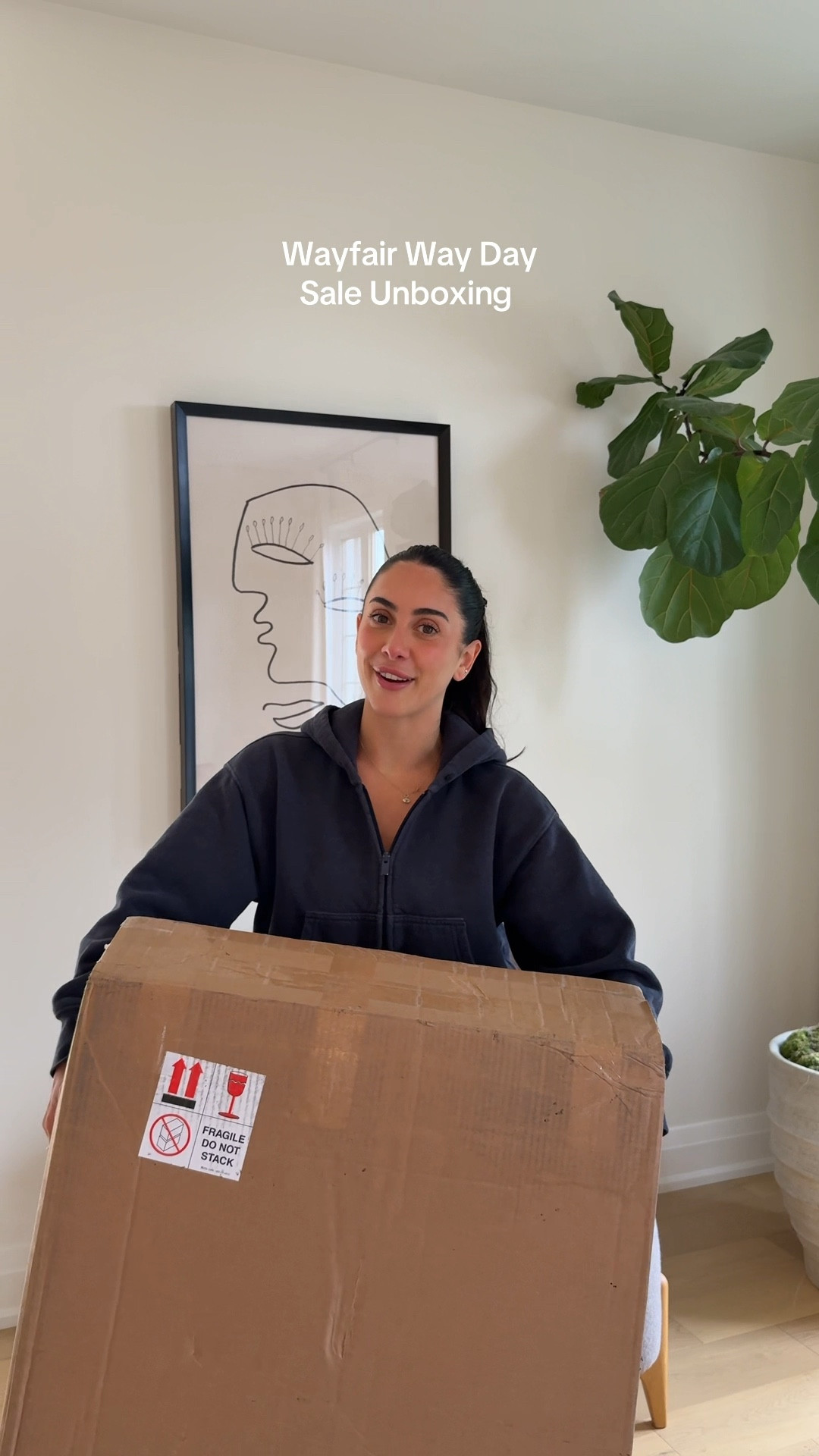 Unbox my Wayfair order for our new gallery wall! 

#LTKhome #LTKcanada