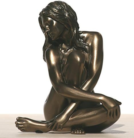 4.75 Inch Figure Female Nude Seated Arms Around Knee Display Decor | Amazon (US)