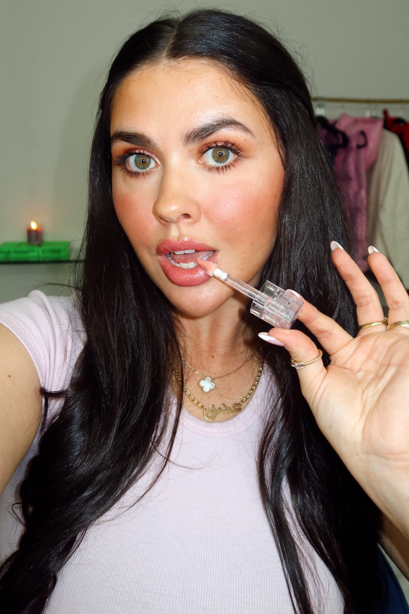 This rosy makeup look is everything 🩷💕✨🥹 

#LTKStyleTip #LTKBeauty #LTKFindsUnder100