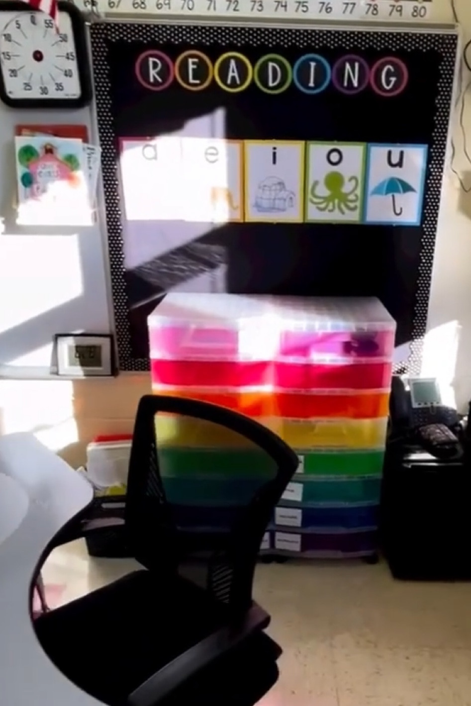 Classroom organization. I absolutely LOVE these rainbow drawers. I store station materials in each bin and I’m able to take the full drawer out to my table to work with each group of students. I HIGHLY recommend? 

#LTKFind
