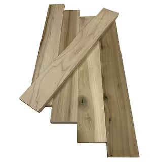 Swaner Hardwood 1 in. x 4 in. x 8 ft. Poplar S4S Board (5-Pack) OL04031696PO - The Home Depot | The Home Depot