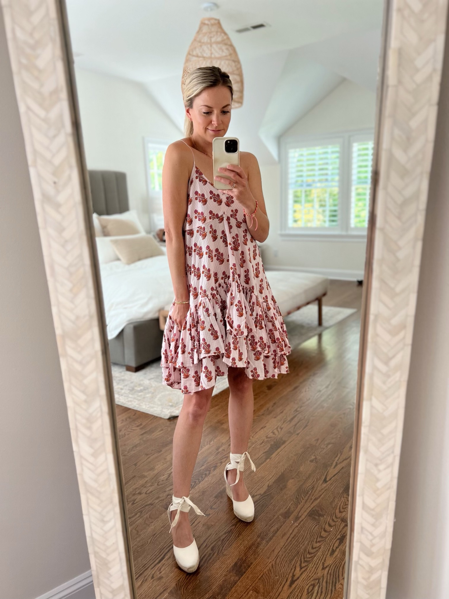 Gauze beach dress // comes in 2 colors & I’m wearing a small  // espadrilles fit tts & on sale for 35% off 

beach vacation, swim coverup, summer outfit 

#LTKswim #LTKshoecrush #LTKSeasonal