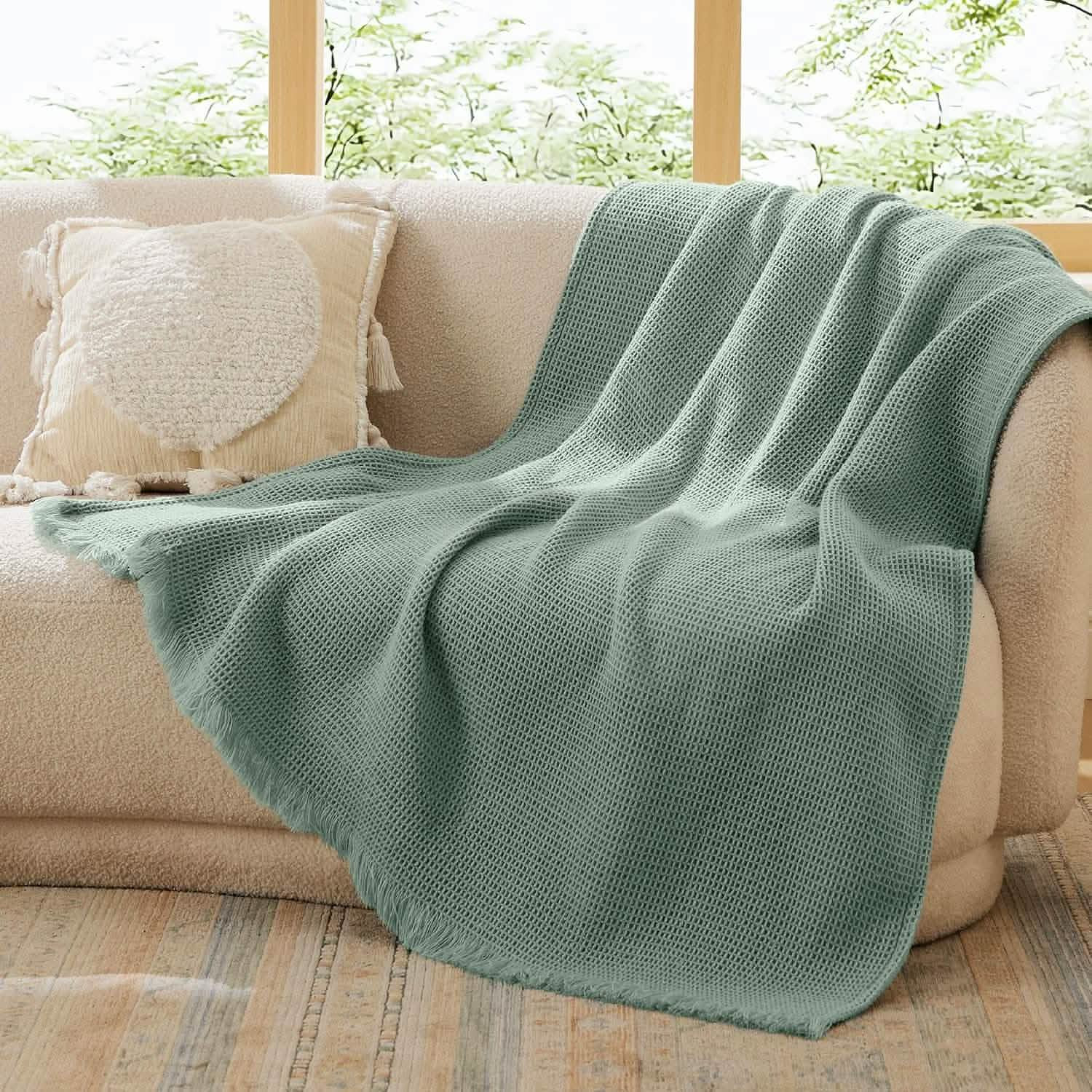 Decorative Woven Throw Blanket Acrylic | Bedsure