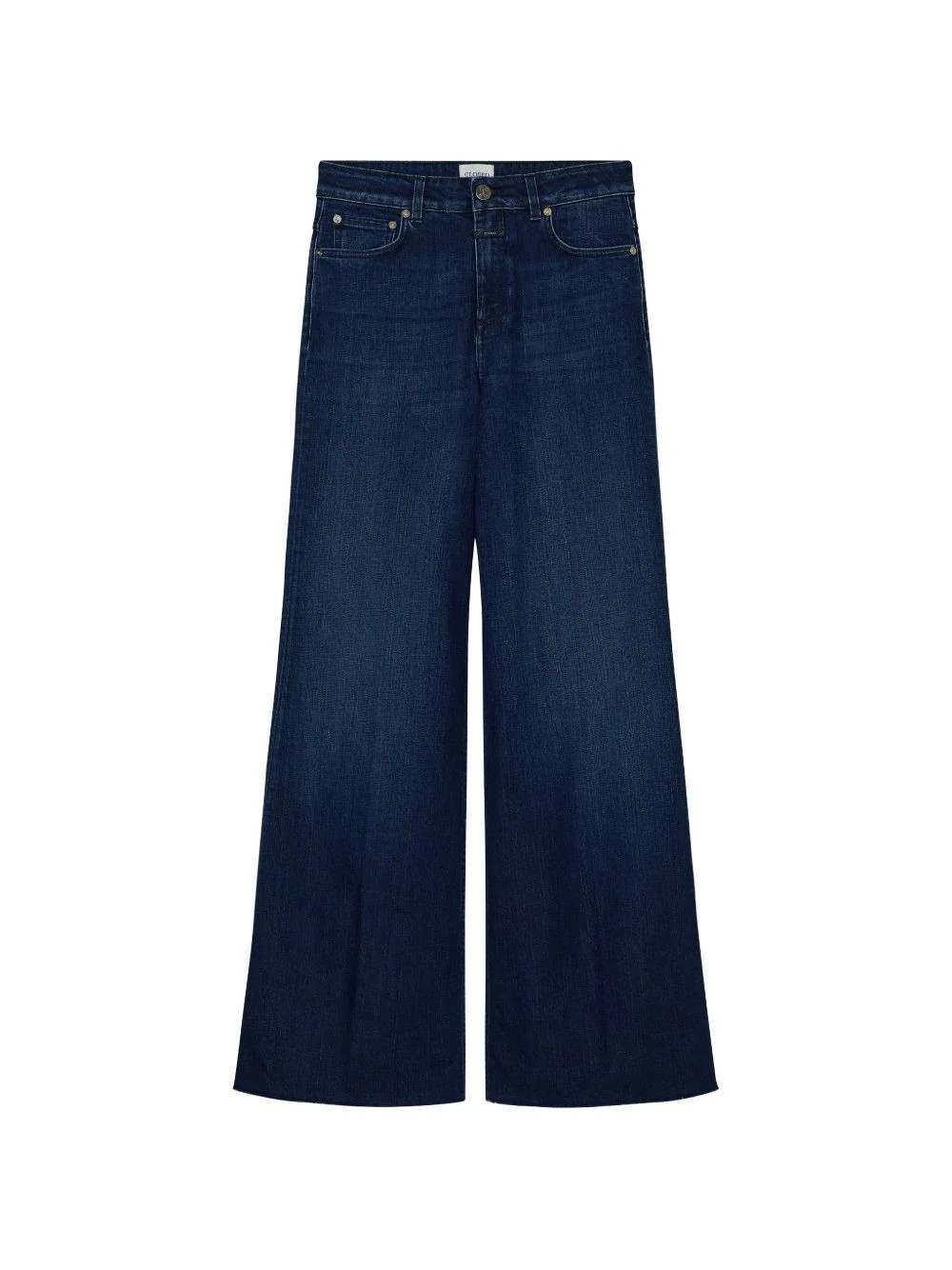 Closed Flared Dark Denim Jeans — Dark Blue | Italist Inc.