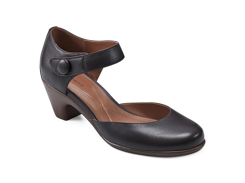 Easy Spirit Clarice (Dark Brown Leather) Women's Shoes | Zappos