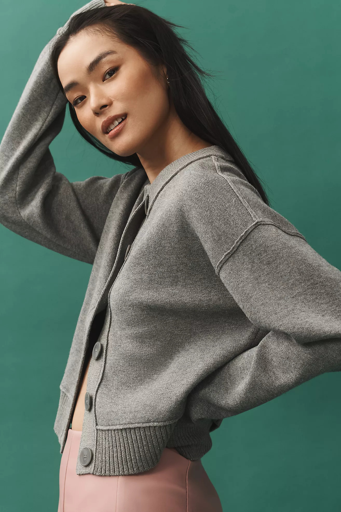 The Sutton Compact Cardigan Sweater by Maeve | Anthropologie (US)